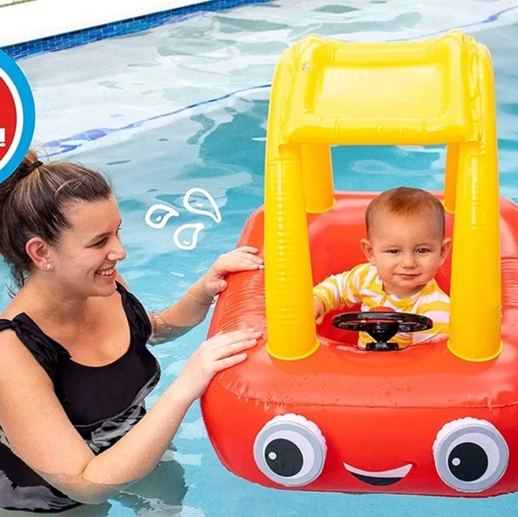 Cozy Coupe Inflatable Float - Red and Yellow - Picture 4 of 4